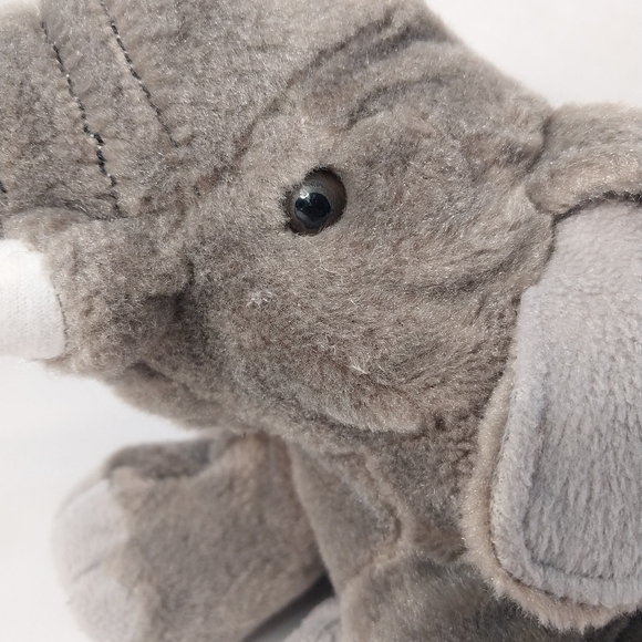 Wild Republic Grey Elephant Stuffed Animal Plush - Picture 2 of 7